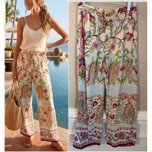 ZARA Wide-Leg Casual Pants. Xs